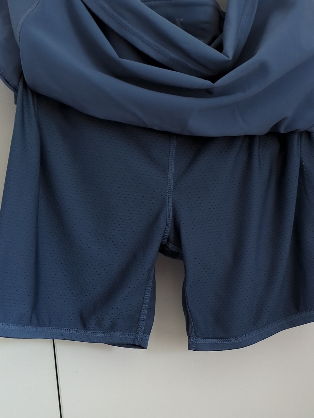 Skechers Blue Athletic Skort with Side Pockets - Picture 3 of 4